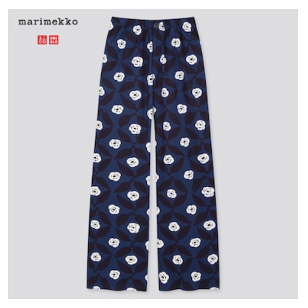Uniqlo x Marimekko flannel pants XS